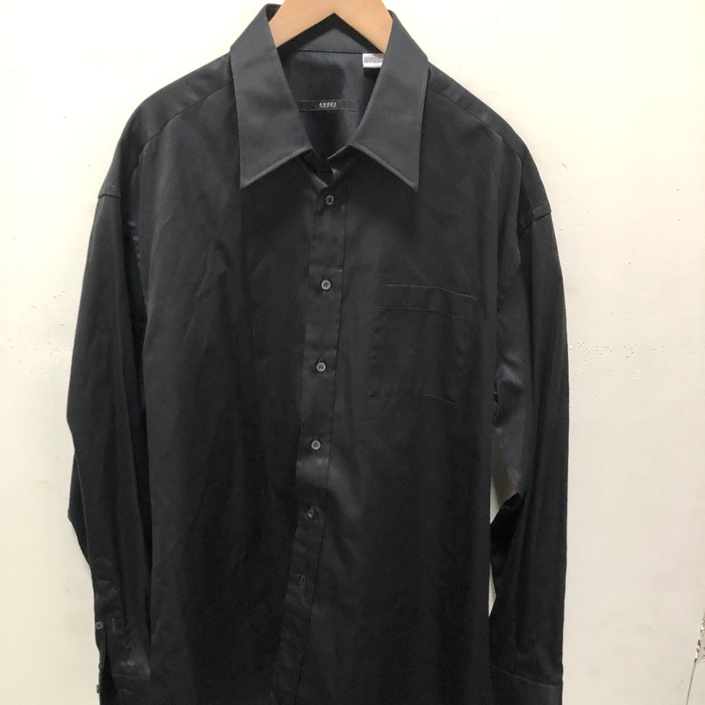 Gucci black dress shirt